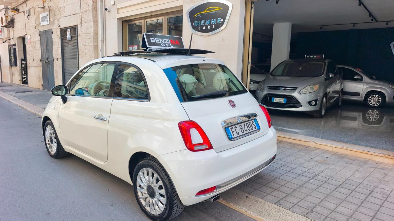 Fiat 500 1.2 Gpl - Lounge - Tetto Apribile 2016