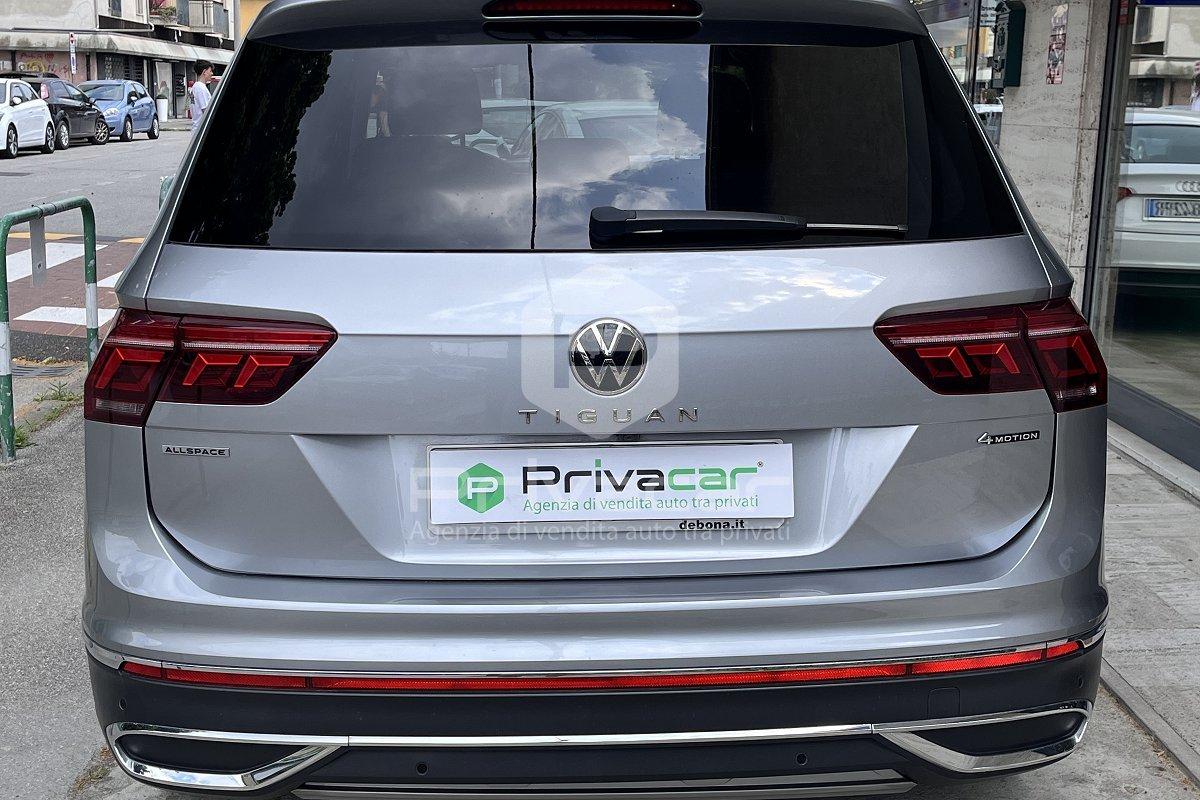 VOLKSWAGEN Tiguan Allspace 2.0 TDI 200 CV SCR DSG 4MOTION Elegance