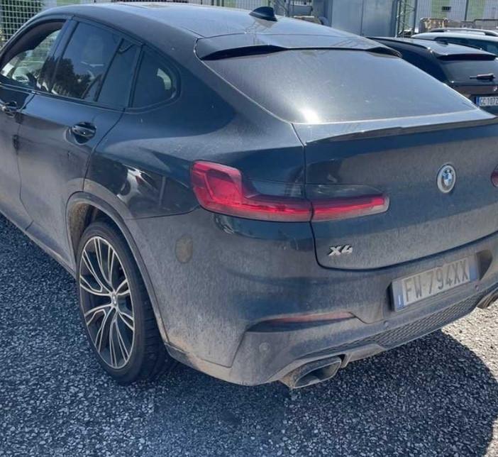 Bmw X4 M40 x drive TETTO INTERNI ROSSI