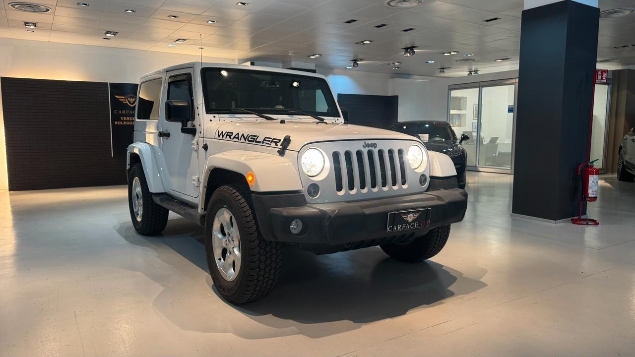 JEEP WRANGLER 2.8 D SAHARA 200CV PASSO CORTO- 2013