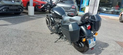 Royal Enfield Meteor borse e paramotore
