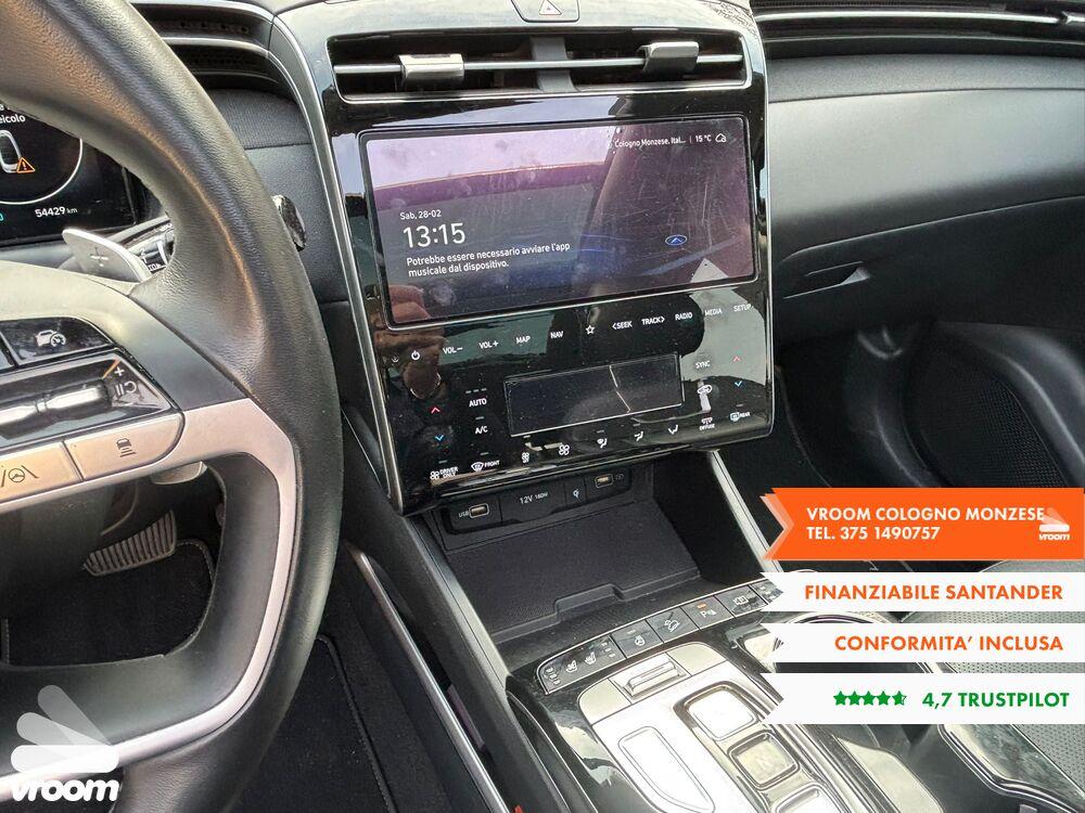 HYUNDAI Tucson 3ª serie Tucson 1.6 HEV aut. Ex...