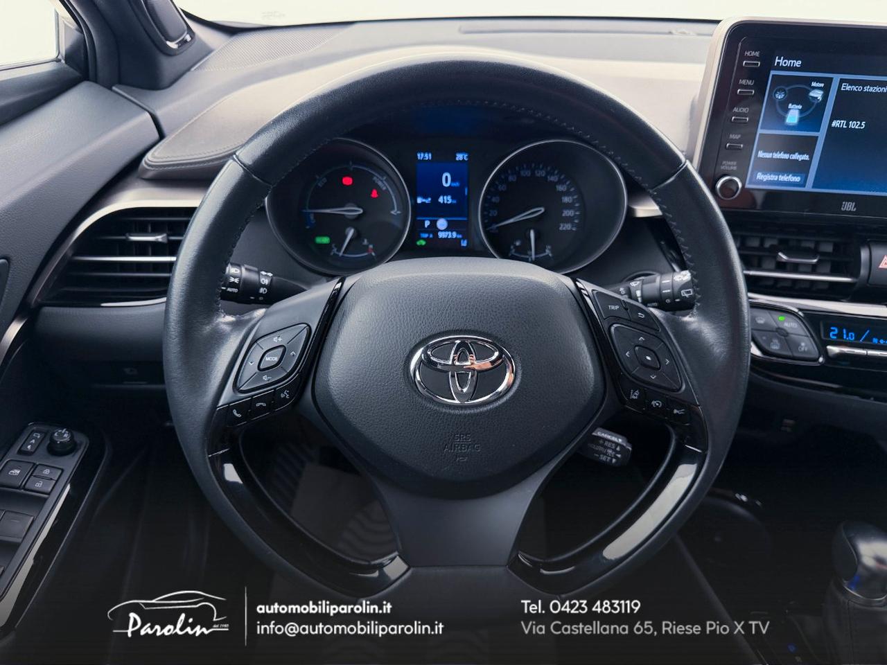 Toyota C-HR 1.8h Lounge e-cvt 1 proprietario