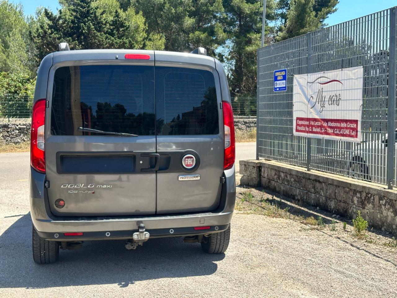 Fiat Doblò 1.6 MJT Lounge Maxi-2017 SEMIVETRATO