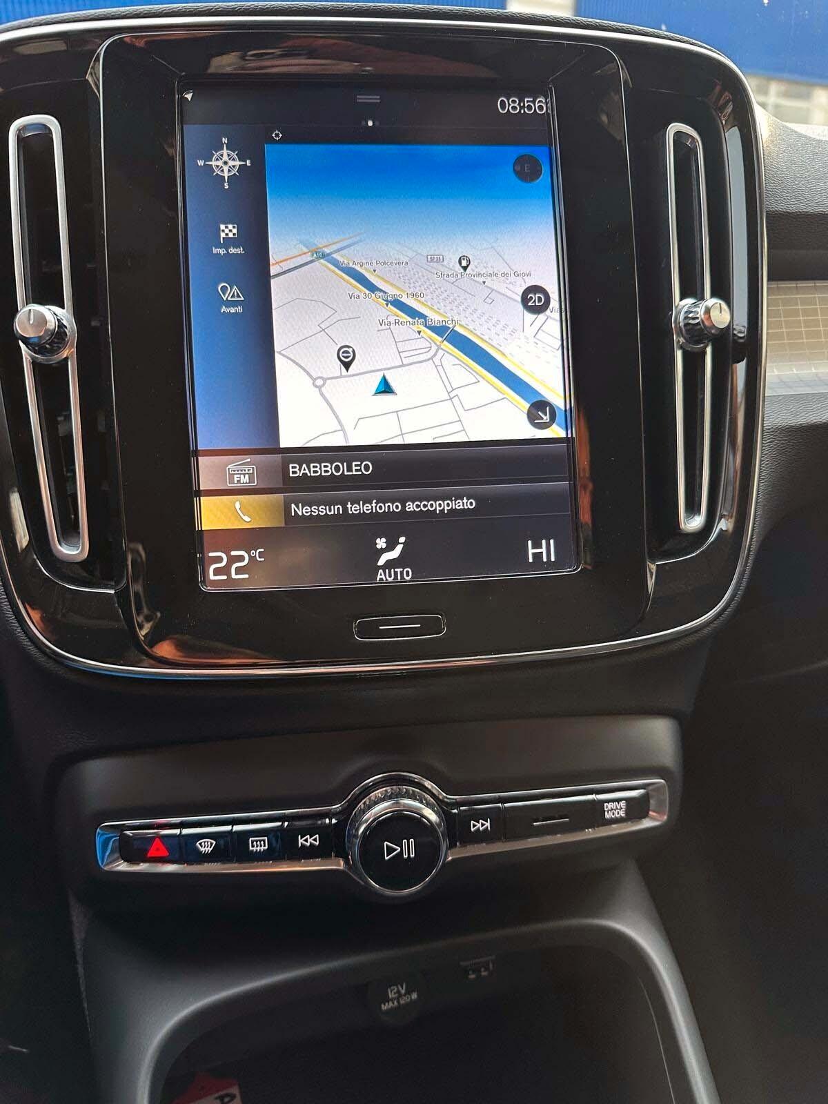 Volvo XC40 T5 Recharge Plug-in Hybrid Inscription Expression Automatica Unico Proprietario