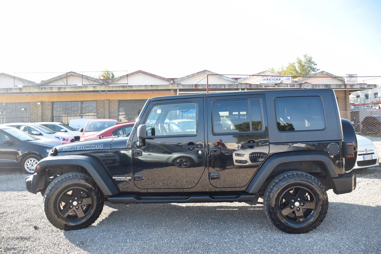 Jeep Wrangler 4X4 Unlimited 2.8 CRD Rubicon Autom. MOTORE NUOVO - GANCIO - FULL
