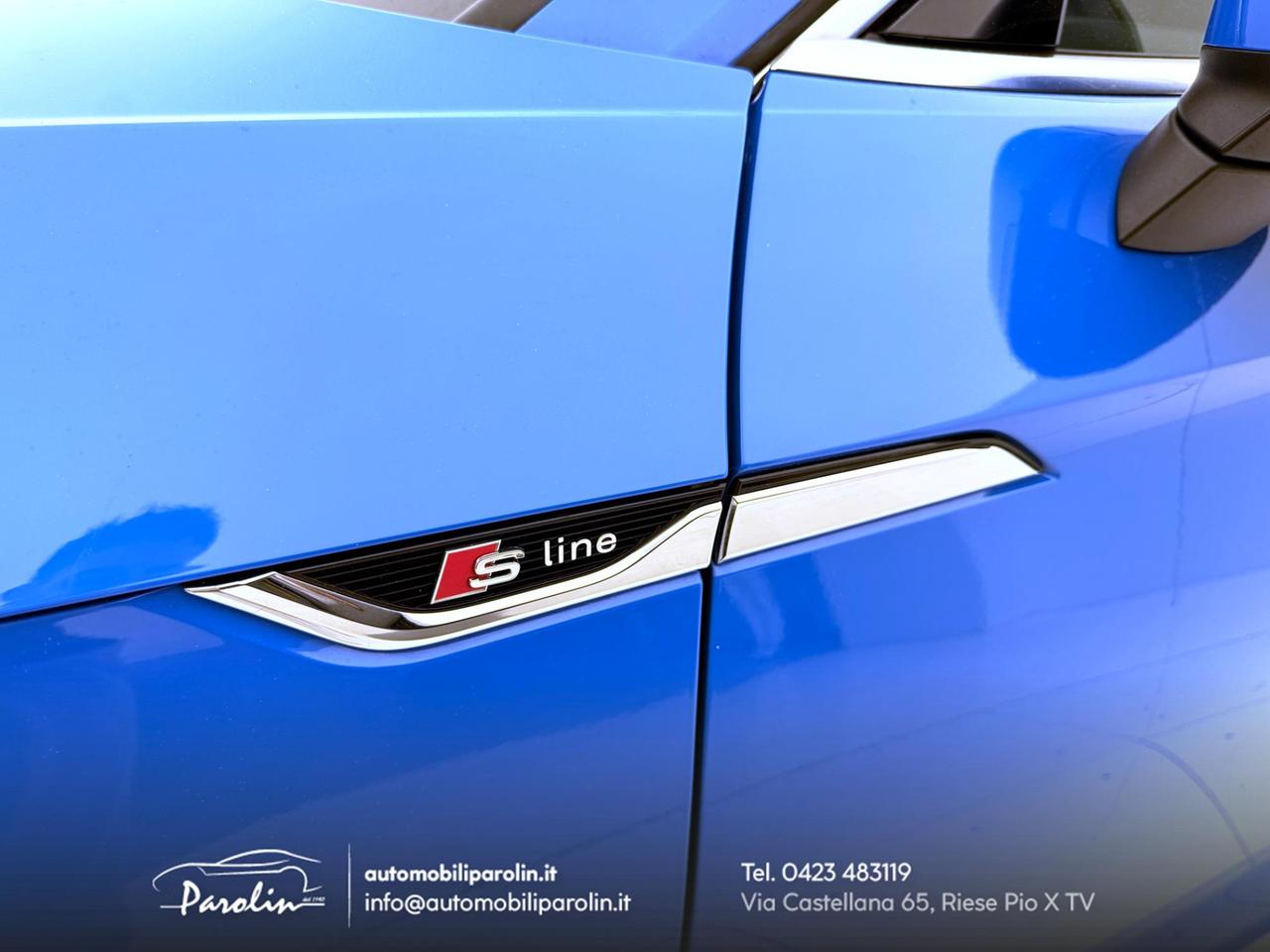 Audi A5 Sportback 40 2.0 tfsi mhev S-line edition S-tronic Blu Turbo