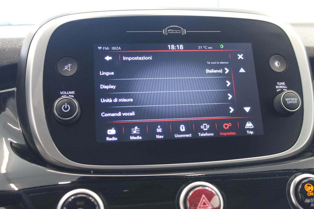Fiat 500 X 1.6 mjt 4x2 120 Cv. Dct SPORT TETTO + LED