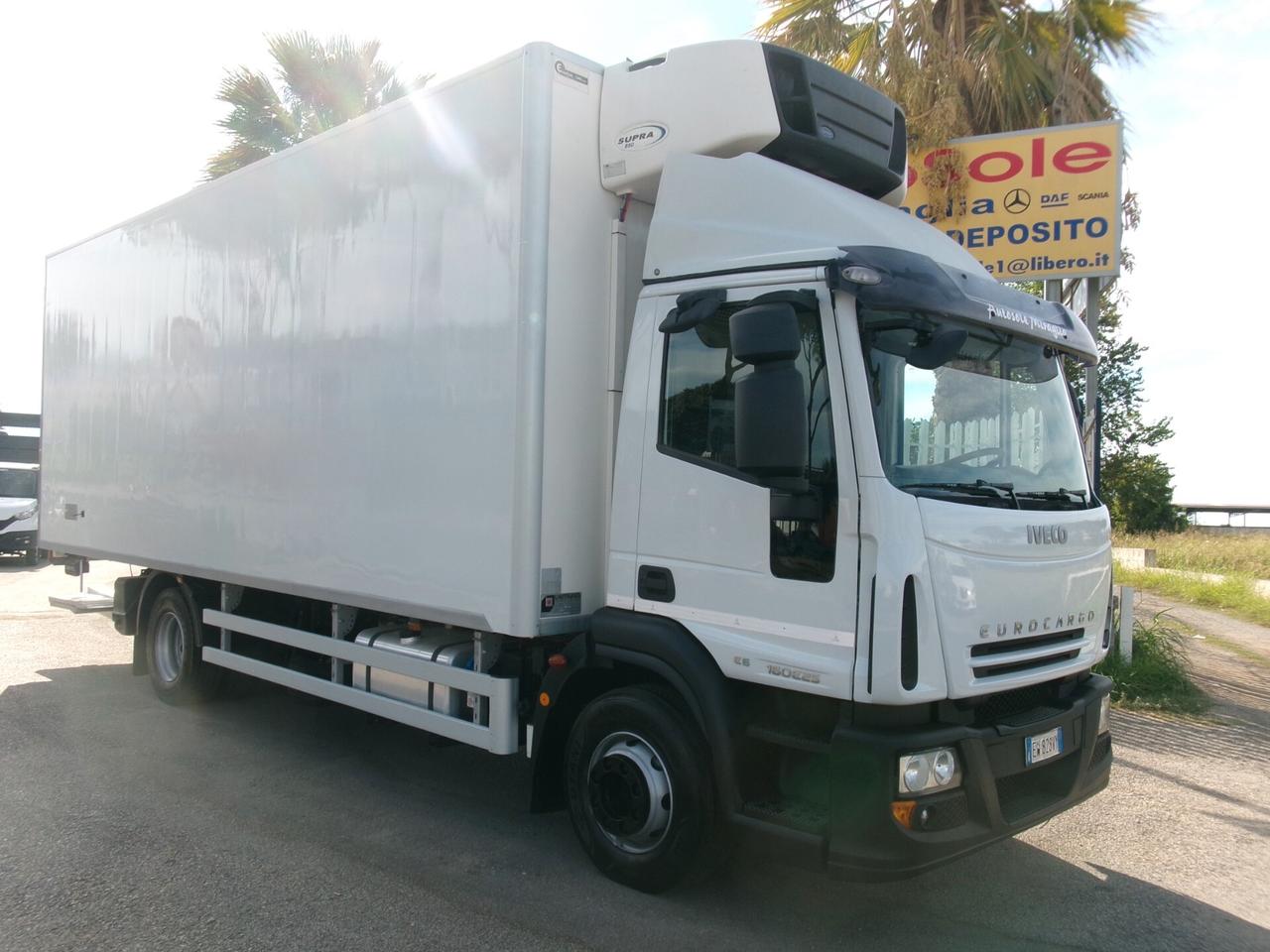 Iveco EUROCARGO 160-25 EURO 6 FRIGO ATP FNAX 06/2029 17 PEDANE