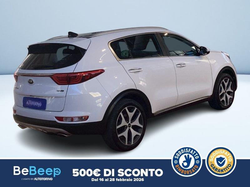 Kia Sportage 1.6 T-GDI GT LINE TECHNO PACK AWD 177CV D