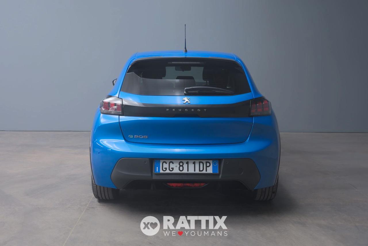 Peugeot e-208 motore elettrico 100kW Active Pack