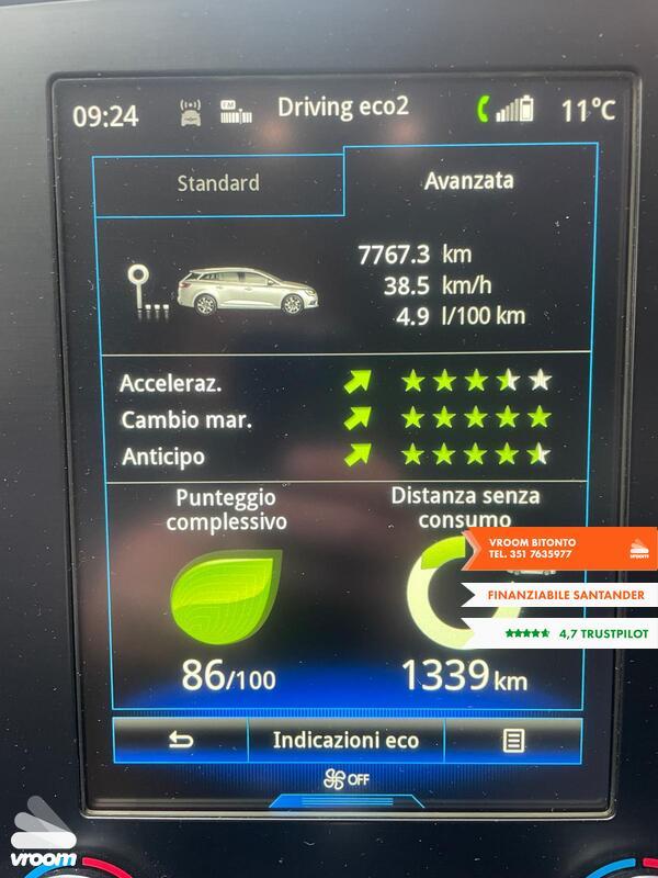 RENAULT Mégane 4ª serie Mégane Sporter dCi 8...