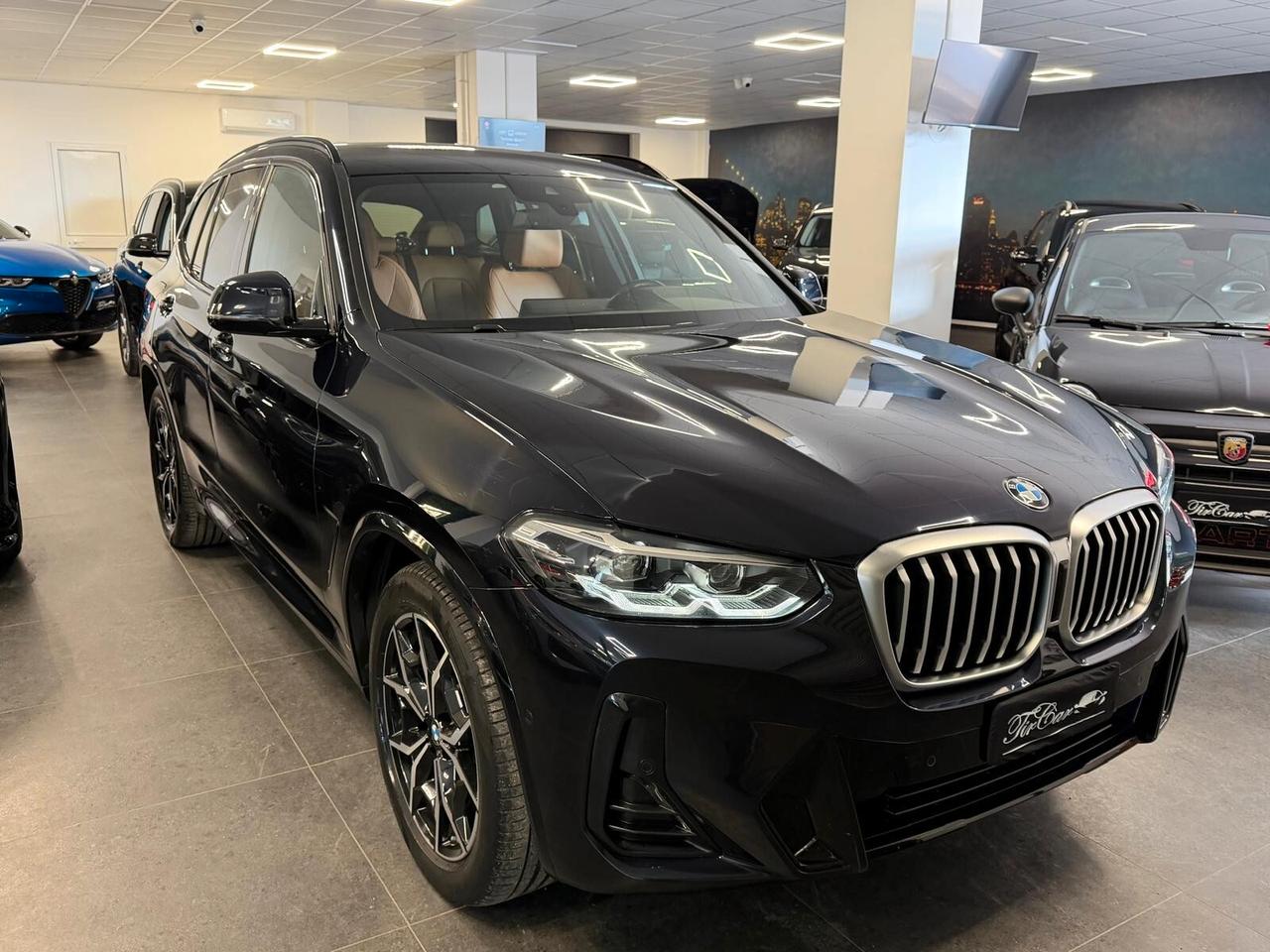 BMW X3 20D M-SPORT X-DRIVE MHEV 48V 190CV PELLE NAVI CAM ANNO 2022