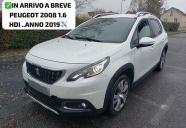 PEUGEOT 2008 1.6 HDI 100 CV. ALLURE CERCHI+PELLE+NAVI
