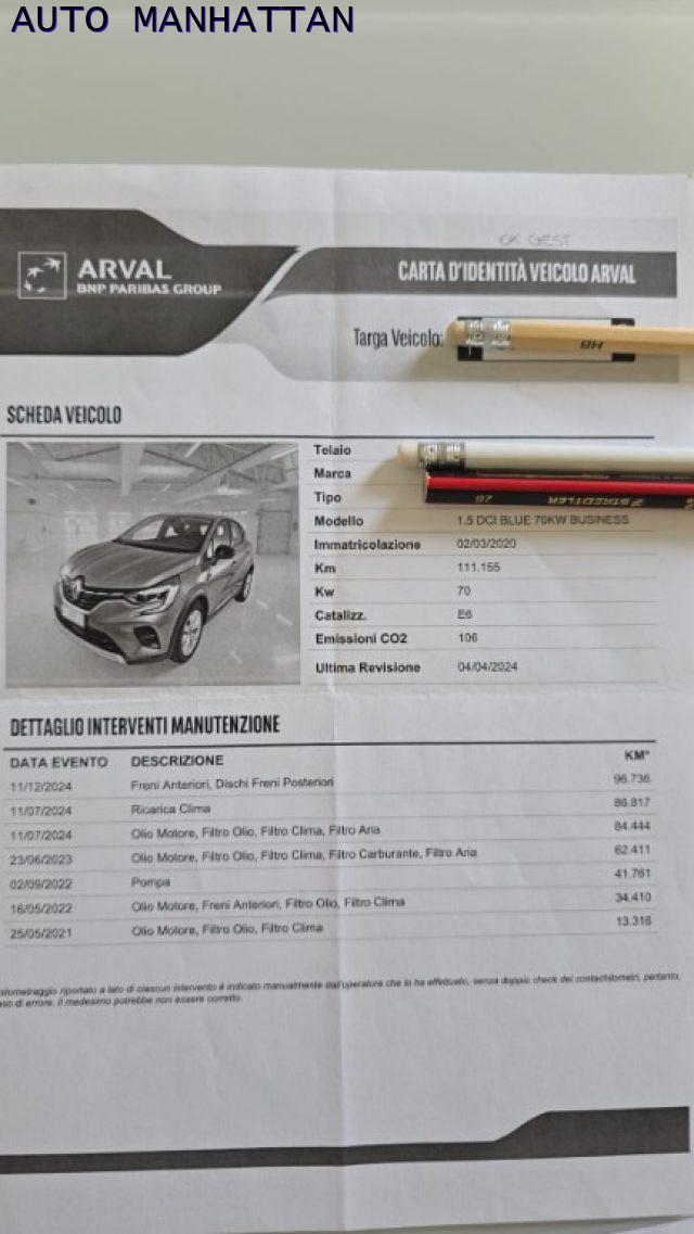 RENAULT Captur Blue dCi Business