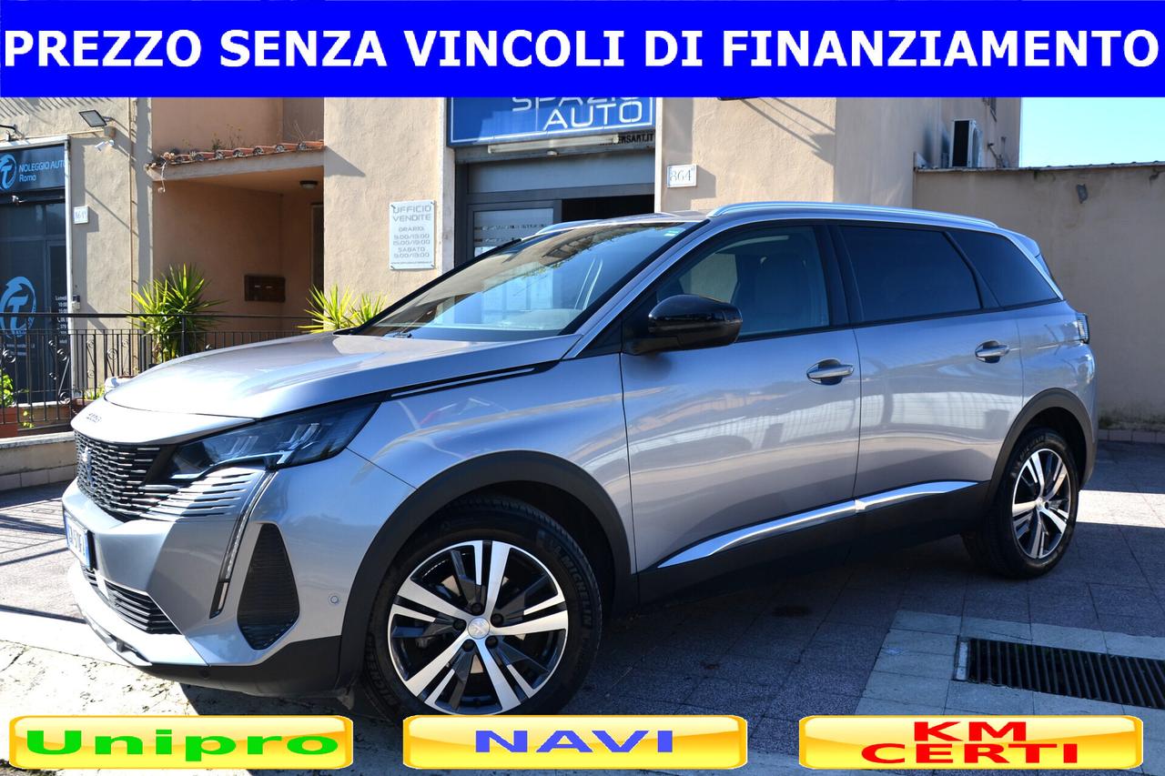 Peugeot 5008 1.5 HDi 130CV 7POSTI AUT.+NAV+LED+RCAM+PELLE+PDC