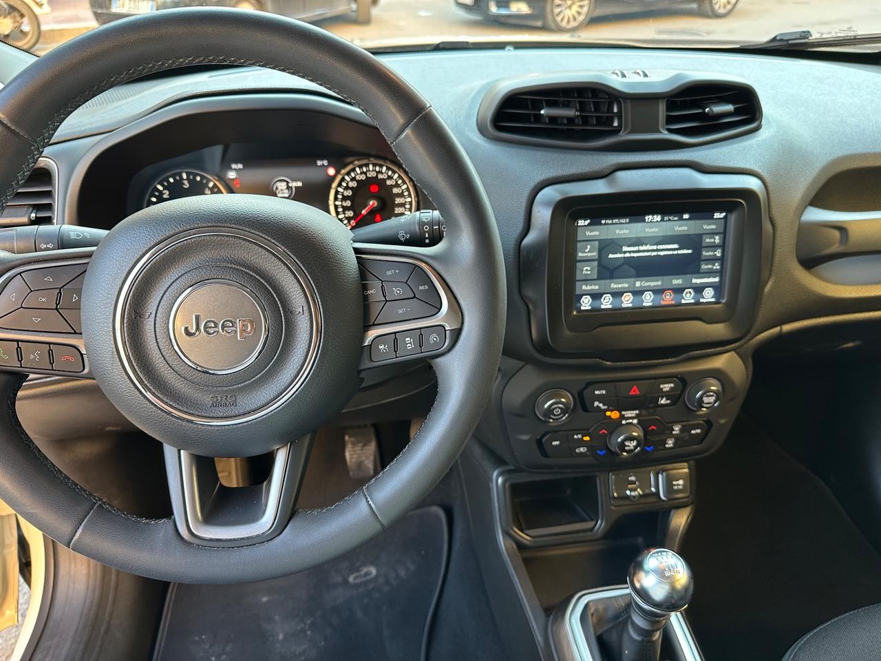 Jeep Renegade 1.6 Mjt 130 CV Limited 3/2022 KM 137784 CERT 1PROP