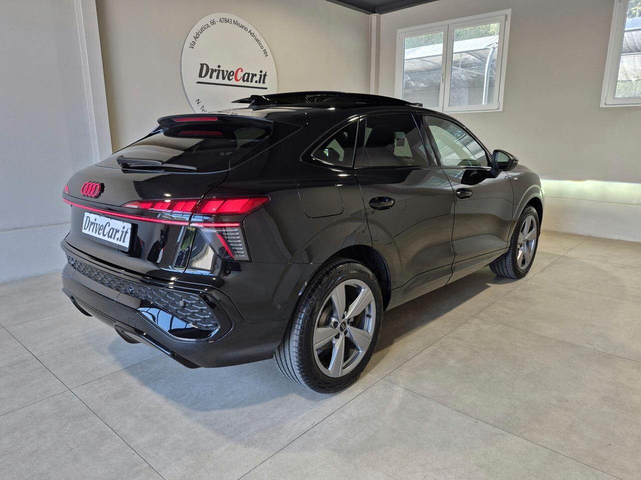 Audi Q3 SPORTBACK 2.0 TDI S LINE EDITION S-TRONIC TETTO PANORAMICO APRIBILE AUTO UFFICIALE AUDI 1 PROPRIETARIO
