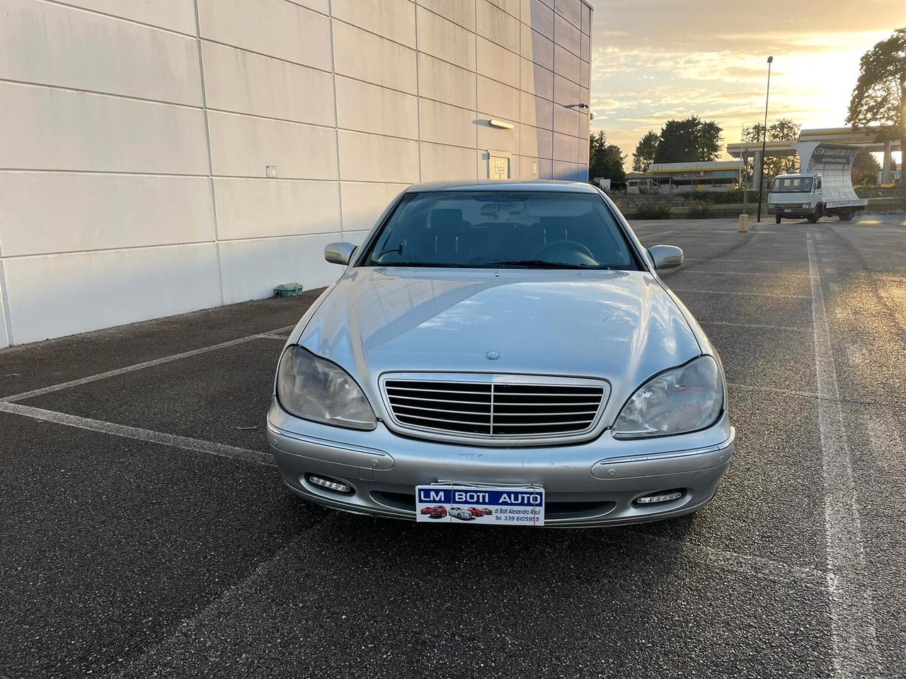 MERCEDES S320 LONG 3.2 GPL 2000 12 MESI DI GARANZIA