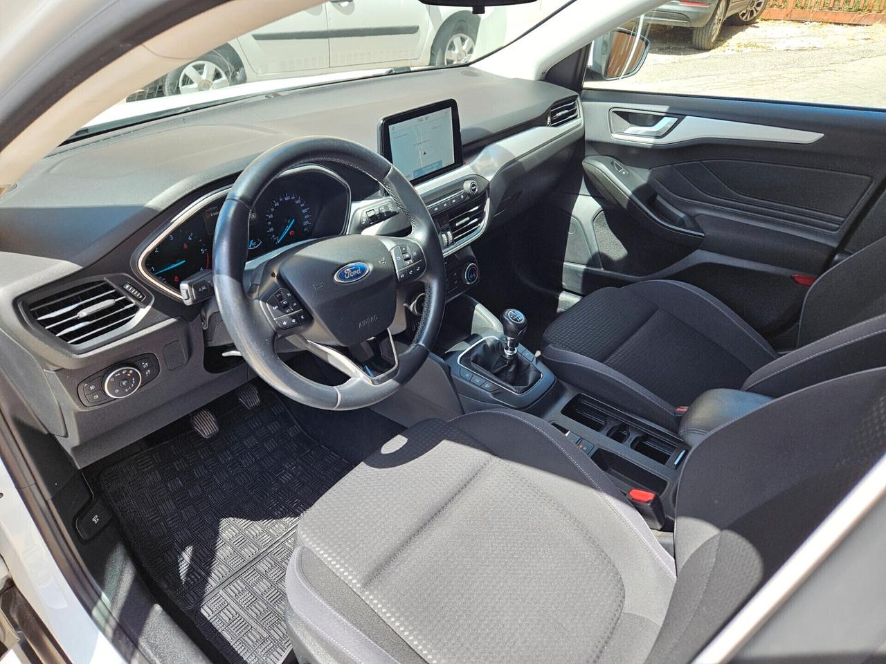 FORD FOCUS SW 1500 ECOBLUE 120 CV KM CERTIFICATI