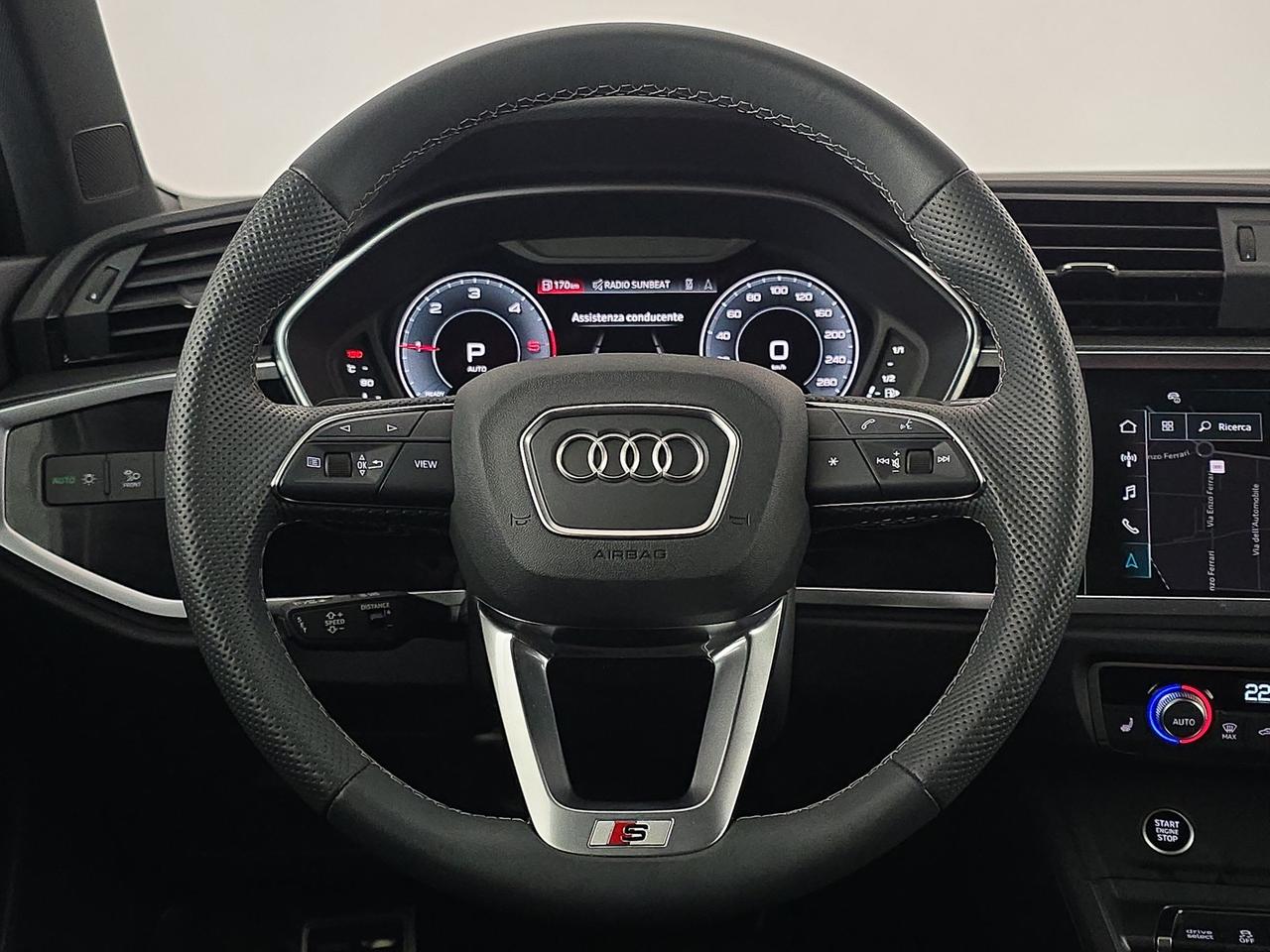 Audi Q3 sportback 35 2.0 tdi identity black s-tronic