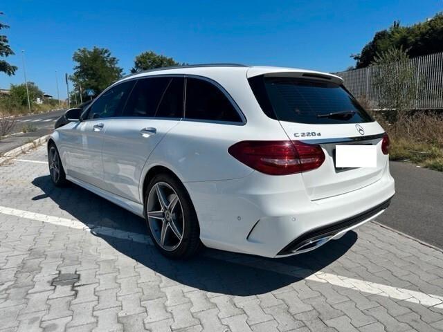 Mercedes-benz C 220 premium amg 4Matic unipro km cert automatic