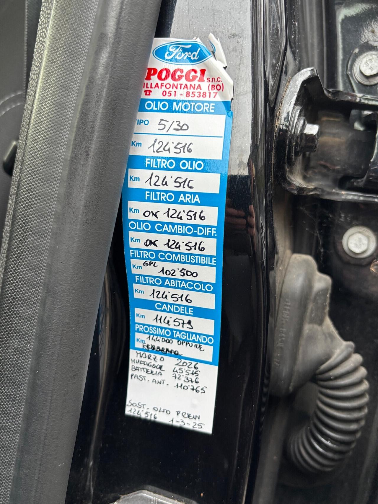 Ford Fiesta 1.4 5 porte GPL OK NEOPATENTATI