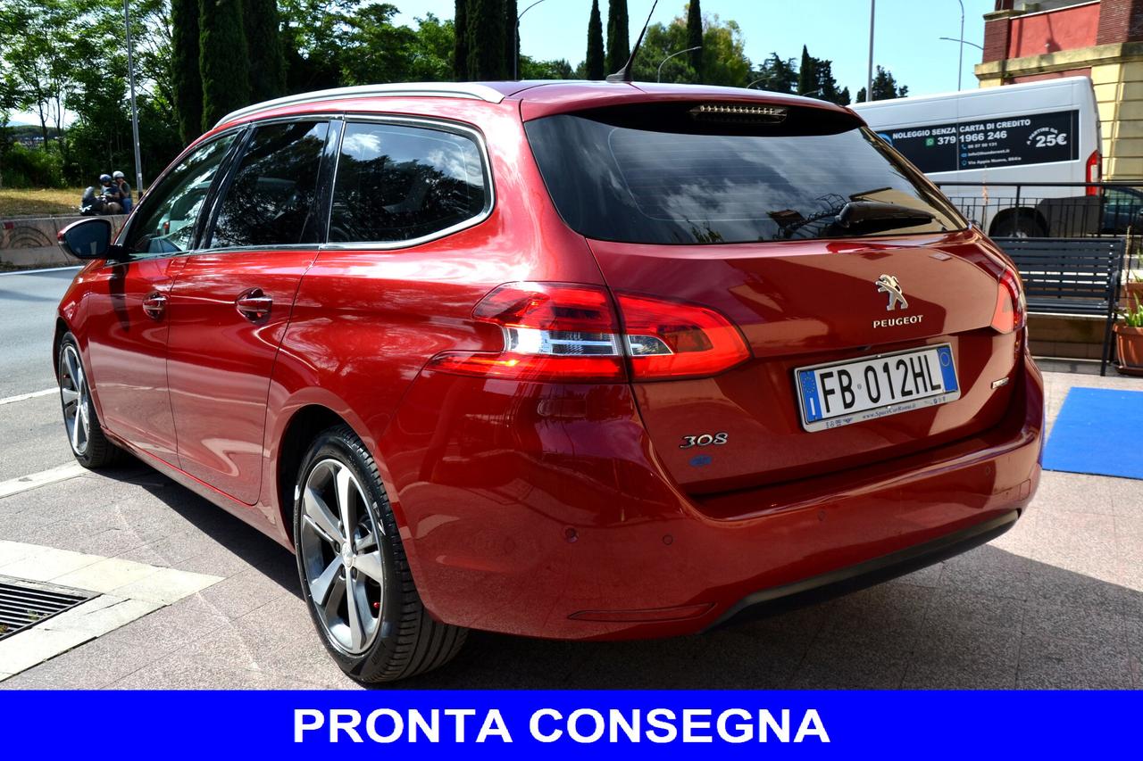 Peugeot 308 2.0 HDI 150CV SW ALLURE AUTOM. **PREZZ VERO**EURO6