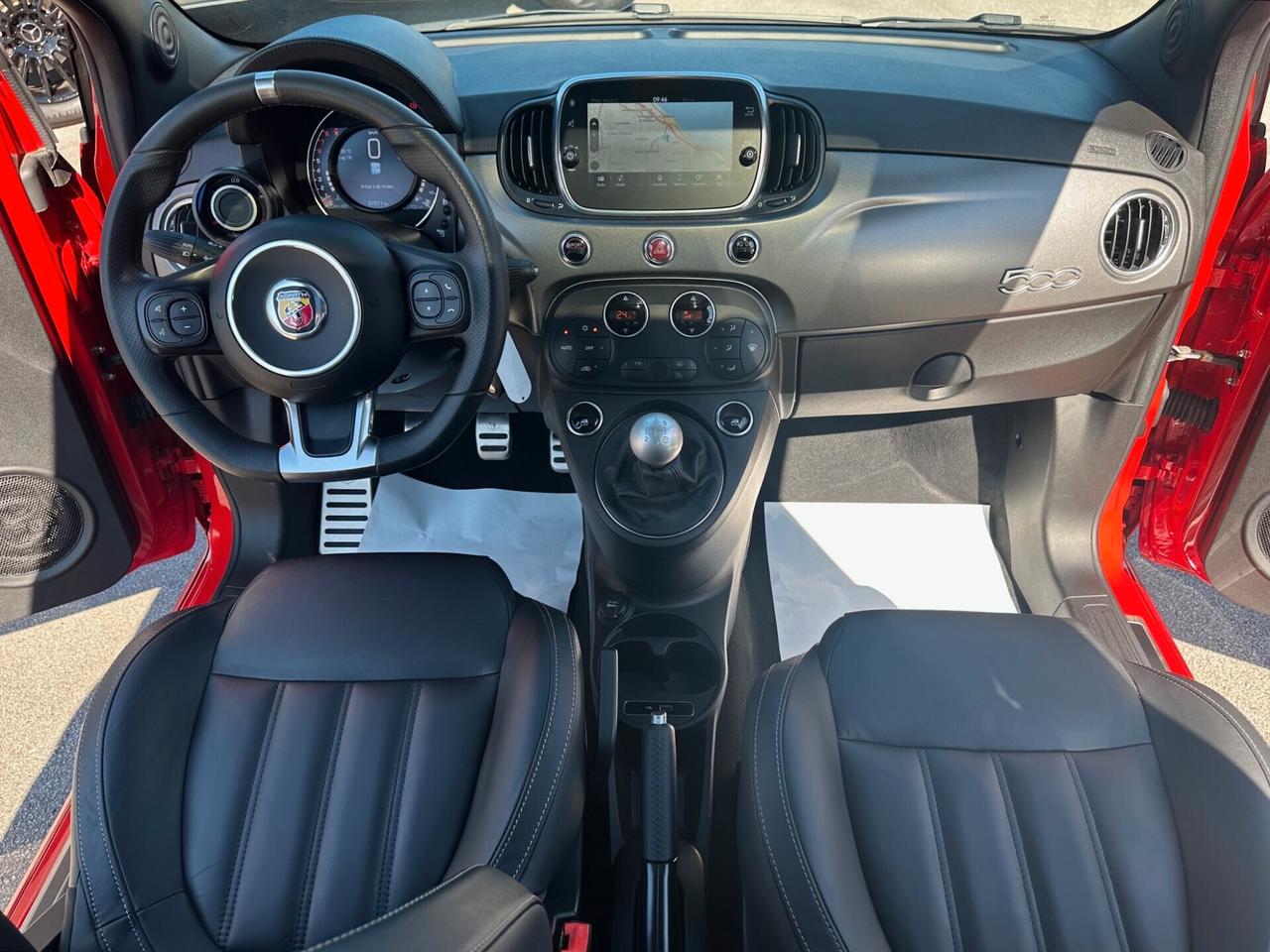 Abarth 595 1.4 Turbo T-Jet 165 CV Turismo /tetto/pelle/km doc