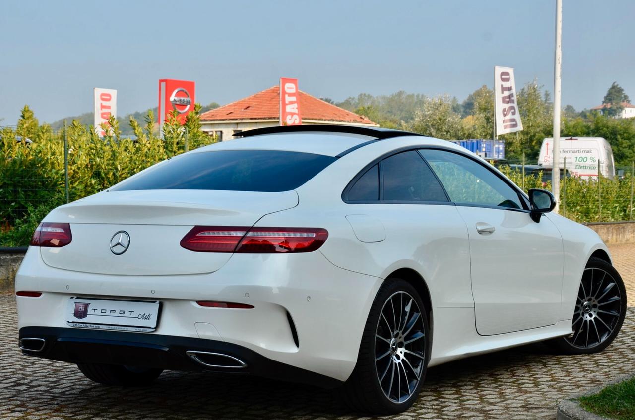 MERCEDES-BENZ E220d PREMIUM PLUS AMG 194cv AUTO, TETTO, MULTIBEAM, MASSAGGIO, RETROCAMERA, EURO 6D, PERMUTE