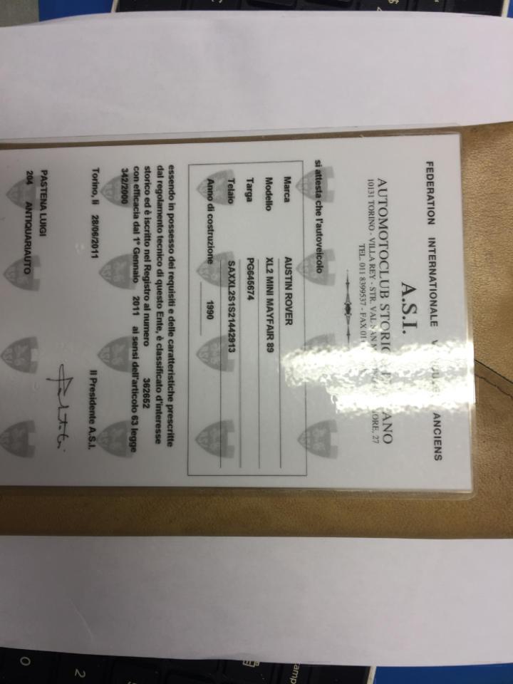 Mini cooper 1.0 125 cv preparazione kent Cam iscritta Asi