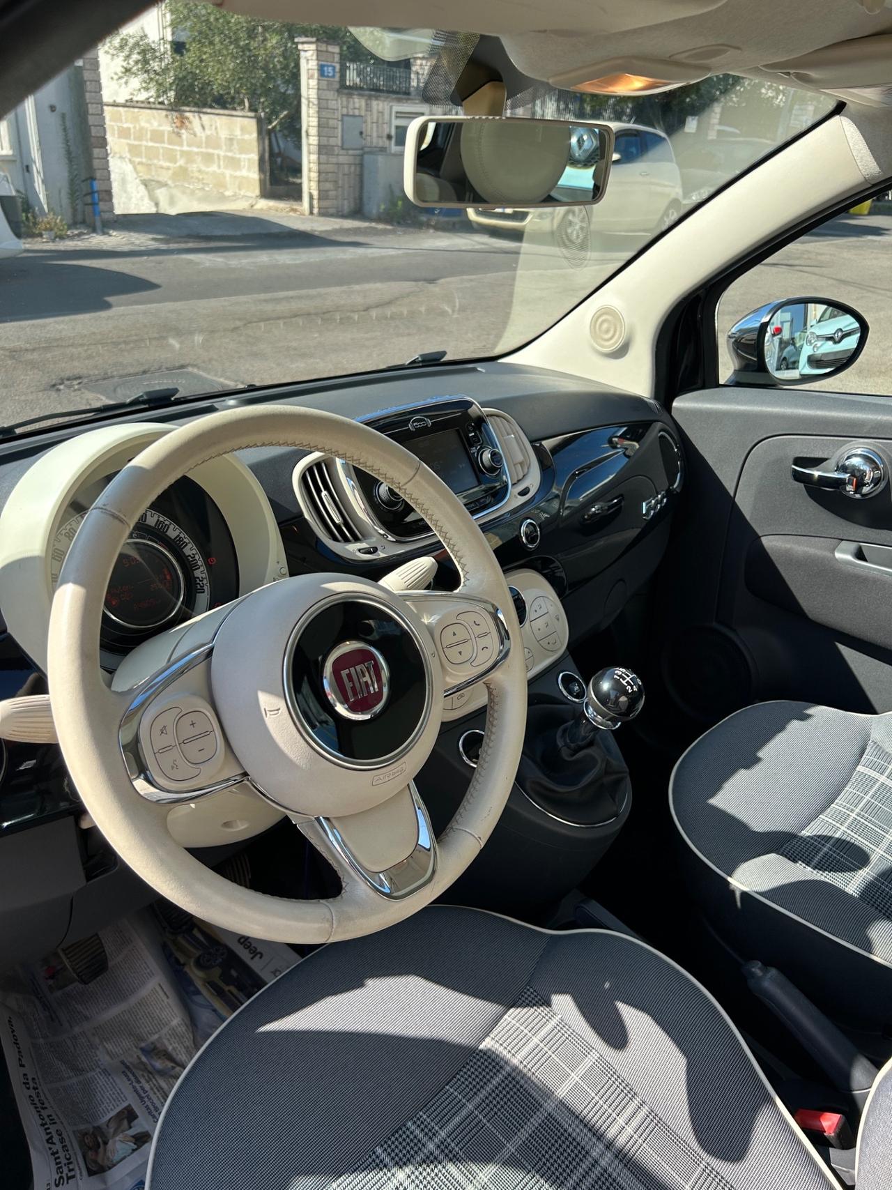 Fiat 500 1.2 Lounge-2016-NAVI-PANO