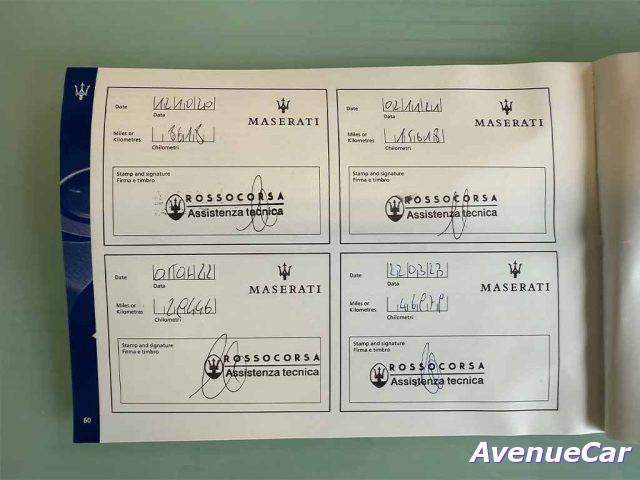 MASERATI Ghibli NO SUPERBOLLO TELECAMERA TAGLIANDI MASERATI IVAESP