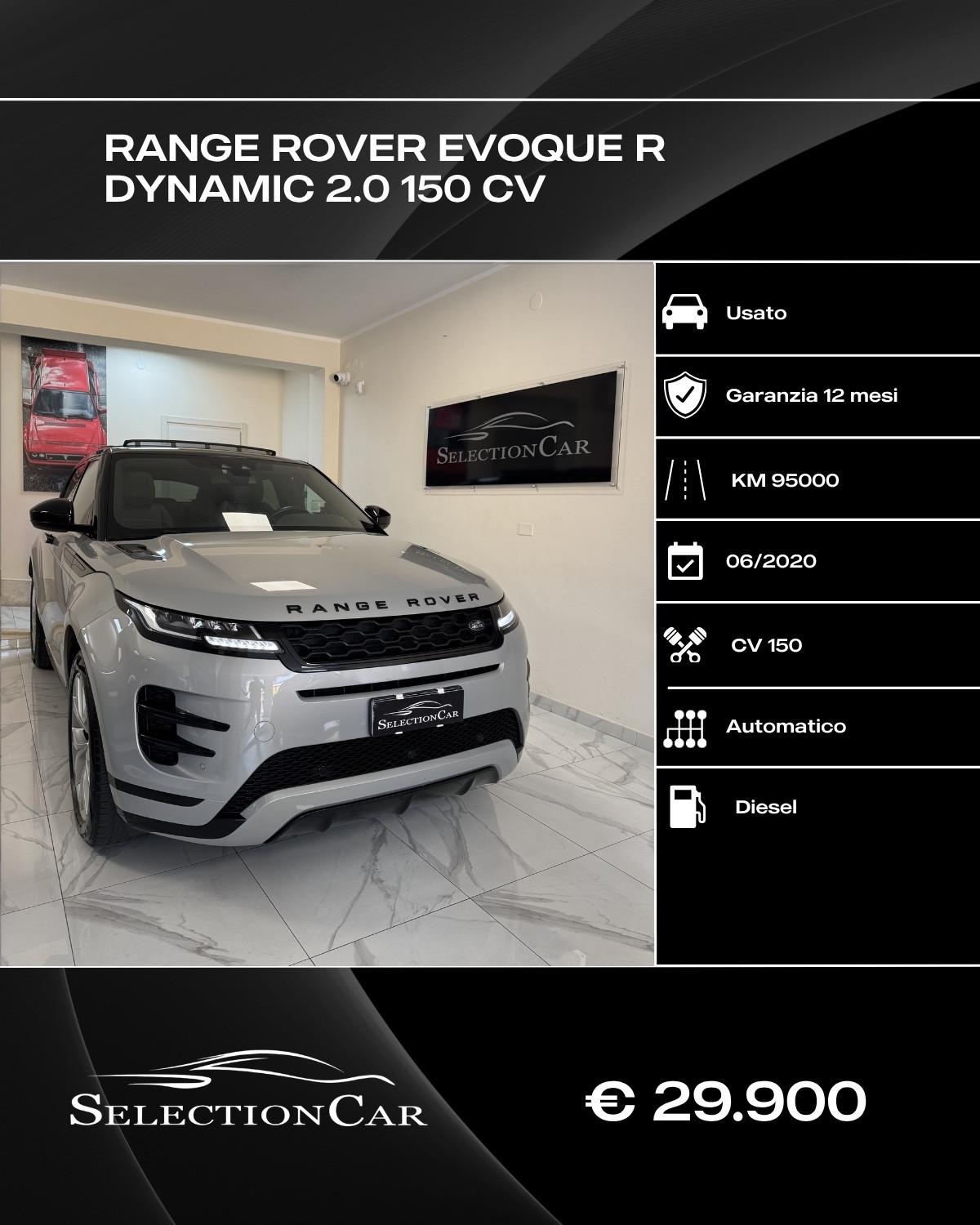Land Rover Range Evoque 2.0D I4-L.Flw 150 CV R-Dynamic