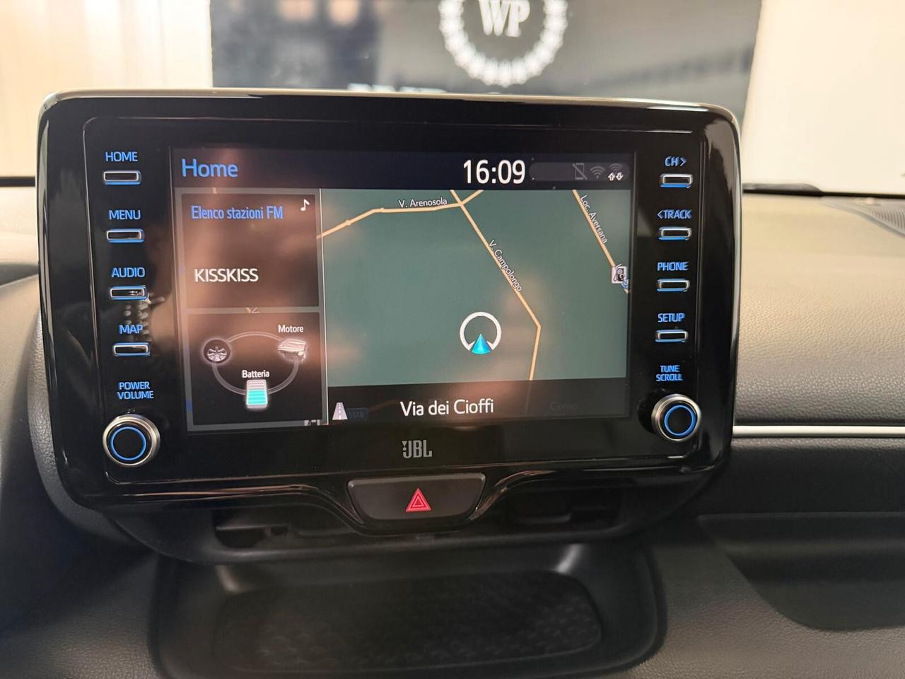 Toyota Yaris 1.5 Hybrid 5 porte Lounge Blue