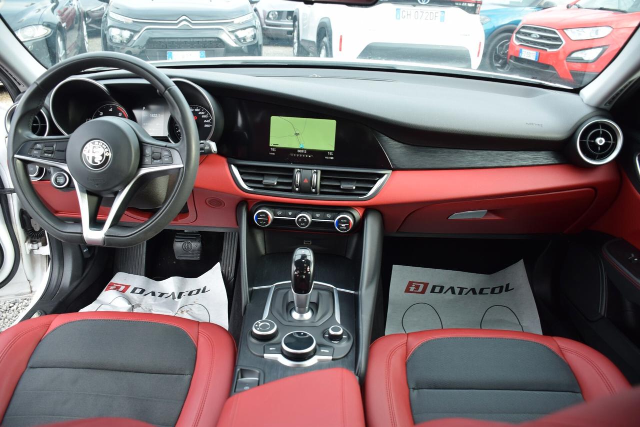 Alfa Romeo Giulia ALFAROMEO 2.2Td AT8 Super NAV SENSORI PELLE IVA ADAS