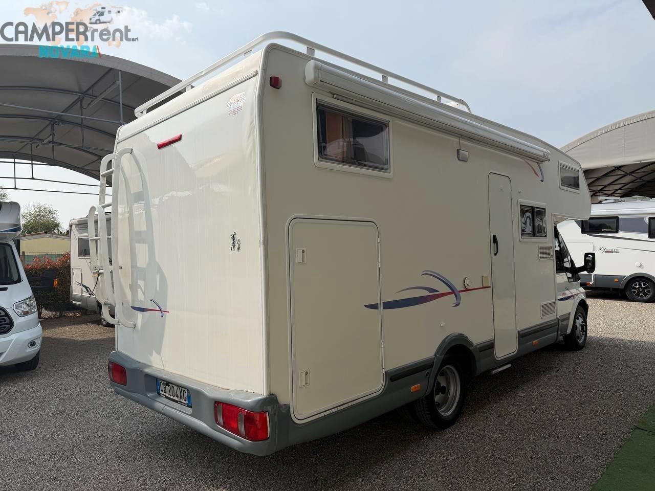 Challenger GENESIS 192 - LETTO MATRIMONIALE IN CODA E GARAGE