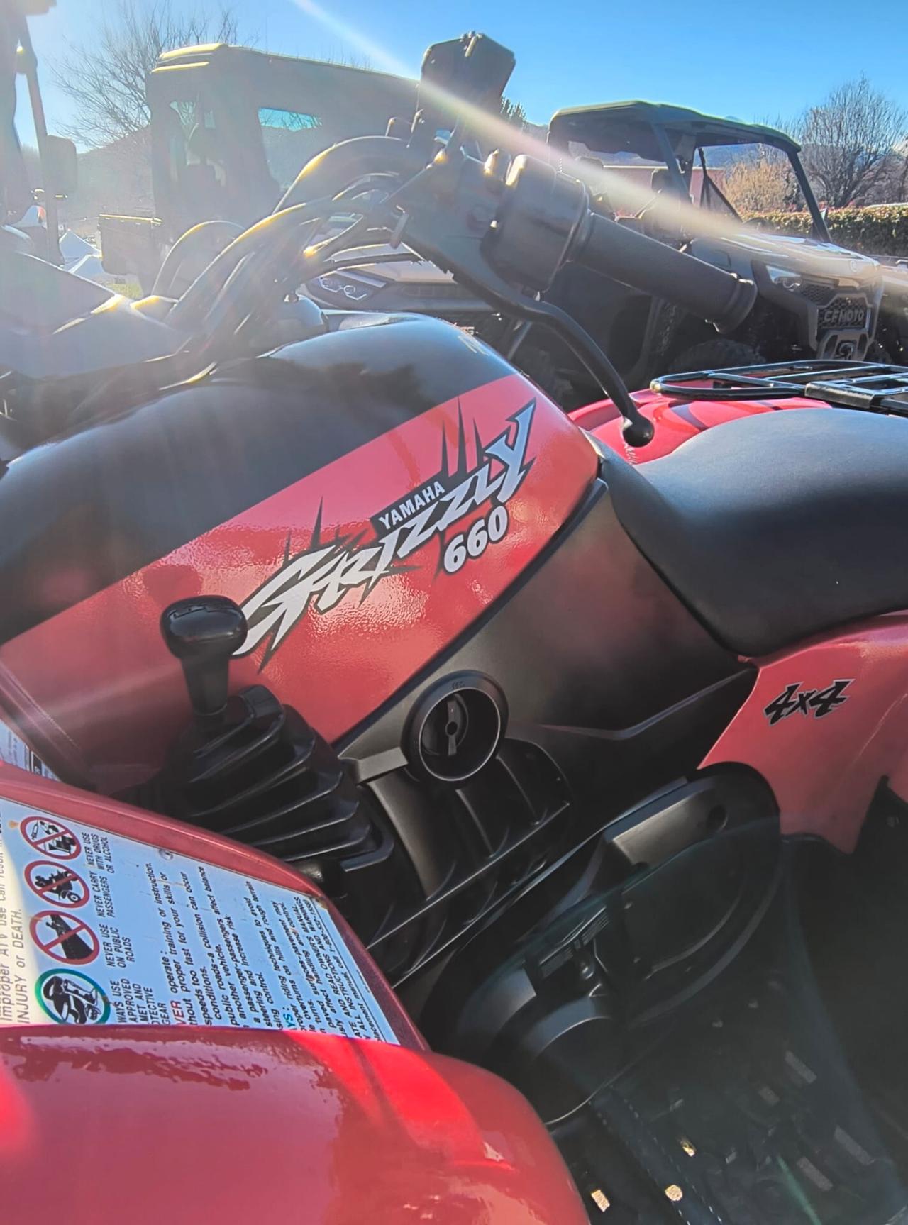 QUAD YAMAHA GRIZZLY 660 4X4