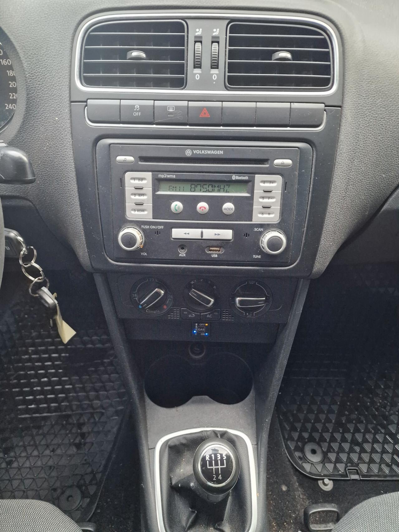 Volkswagen Polo 1.4 5 porte Comfortline BiFuel