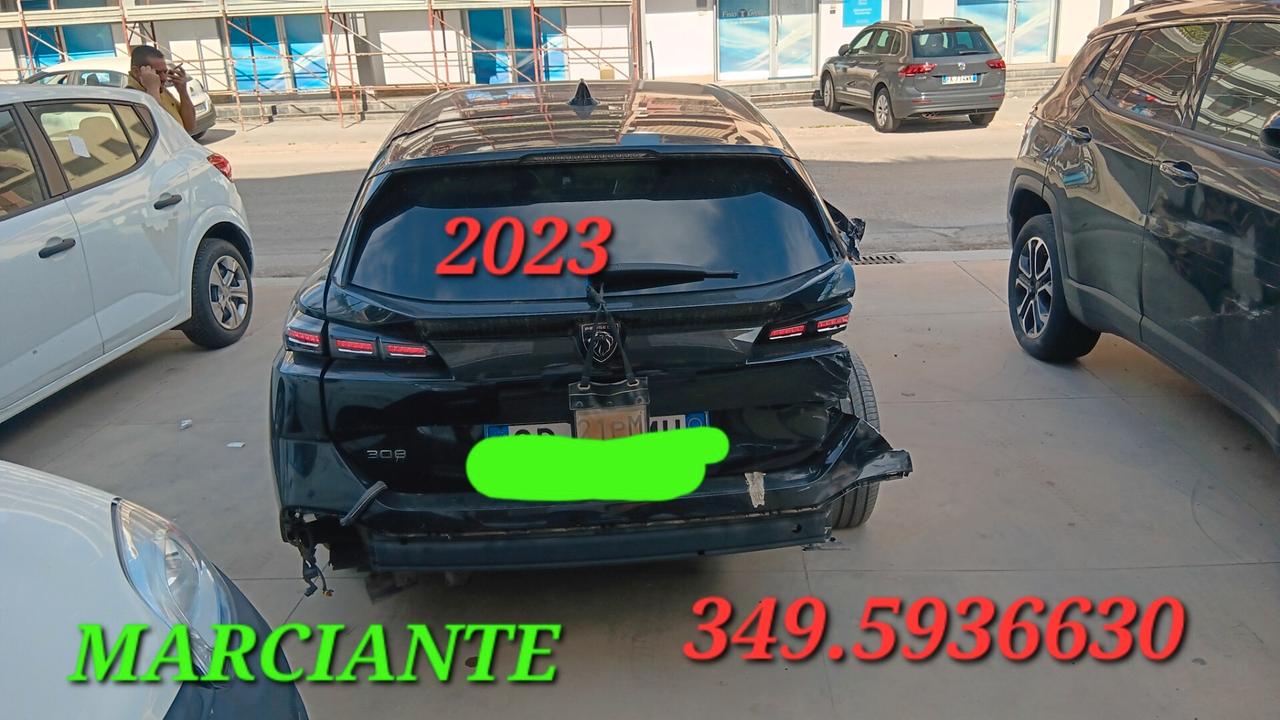 Peugeot 308 Allure incidentata sinistrata mondialcars 023