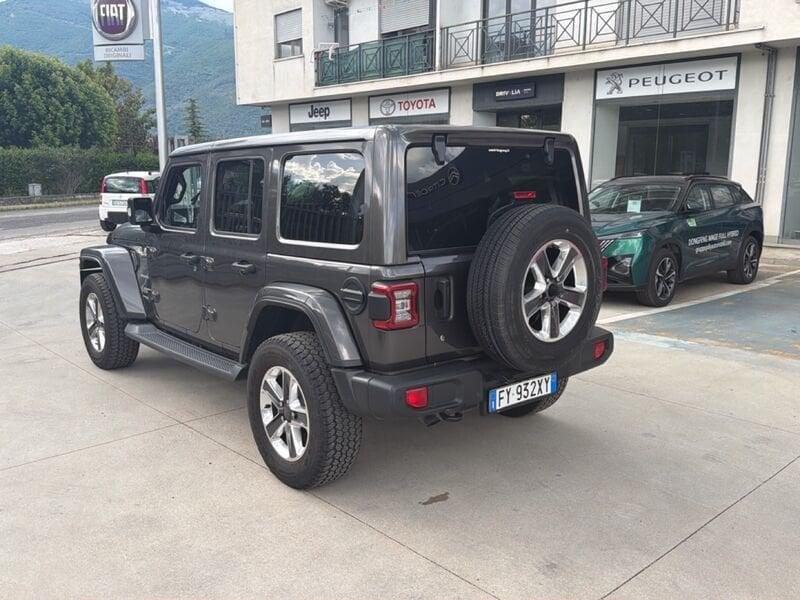 Jeep Wrangler IV 2018 Unlimited Unlimited 2.2 mjt II Sport auto