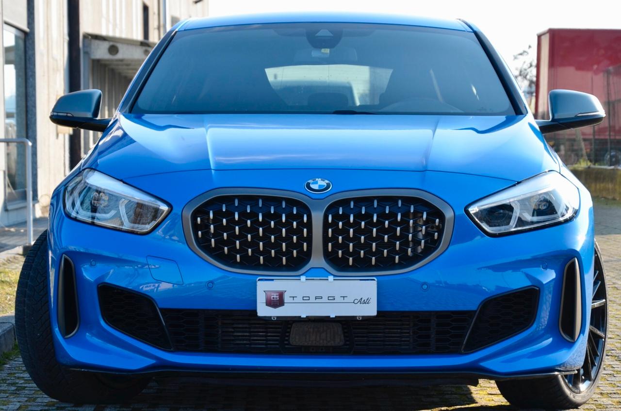 BMW M 135i XDRIVE 306cv AUTO, UFF ITALIANA, SERVICE BMW, FULL LED, SEDILI GUSCIO, MBRAKES, 19", PERMUTE