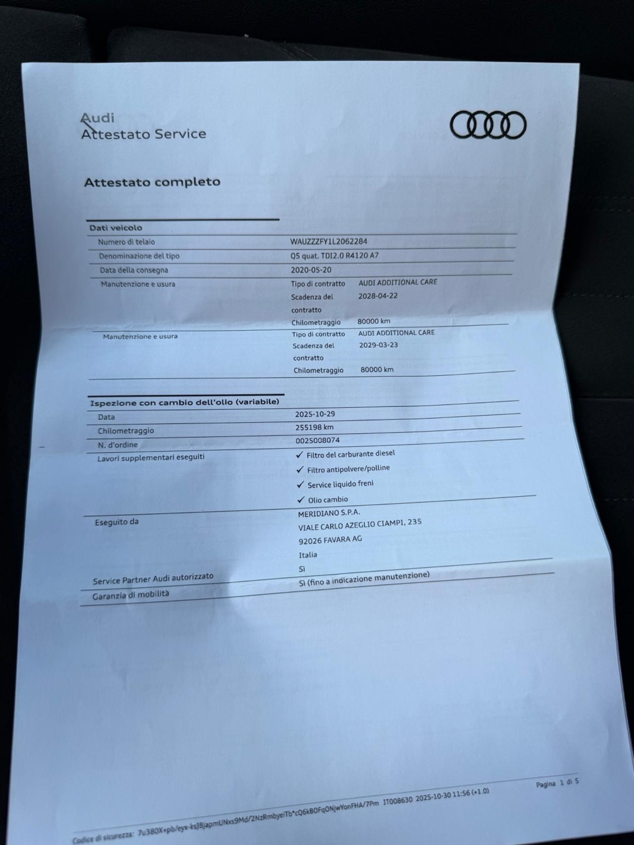 Audi Q5 35 TDI quattro S tronic Sport 05/2020