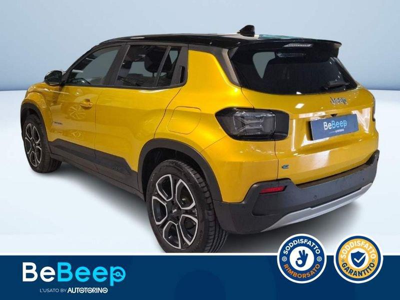 Jeep Avenger FULL-ELECTRIC SUMMIT FWD 156CV AUTO