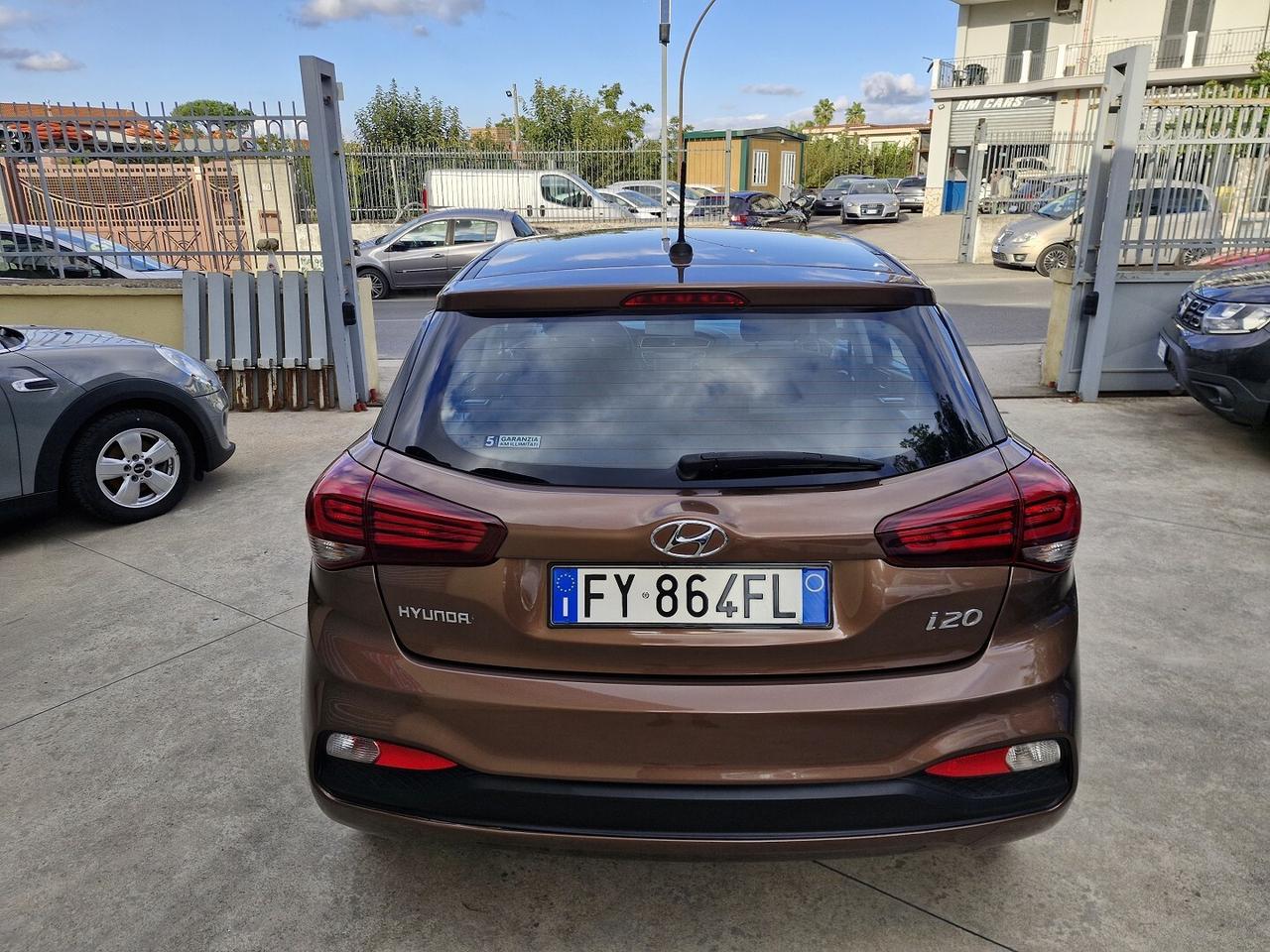 HYUNDAI I20 1.2 CONNECTILNE 75CV ANNO 10/2019