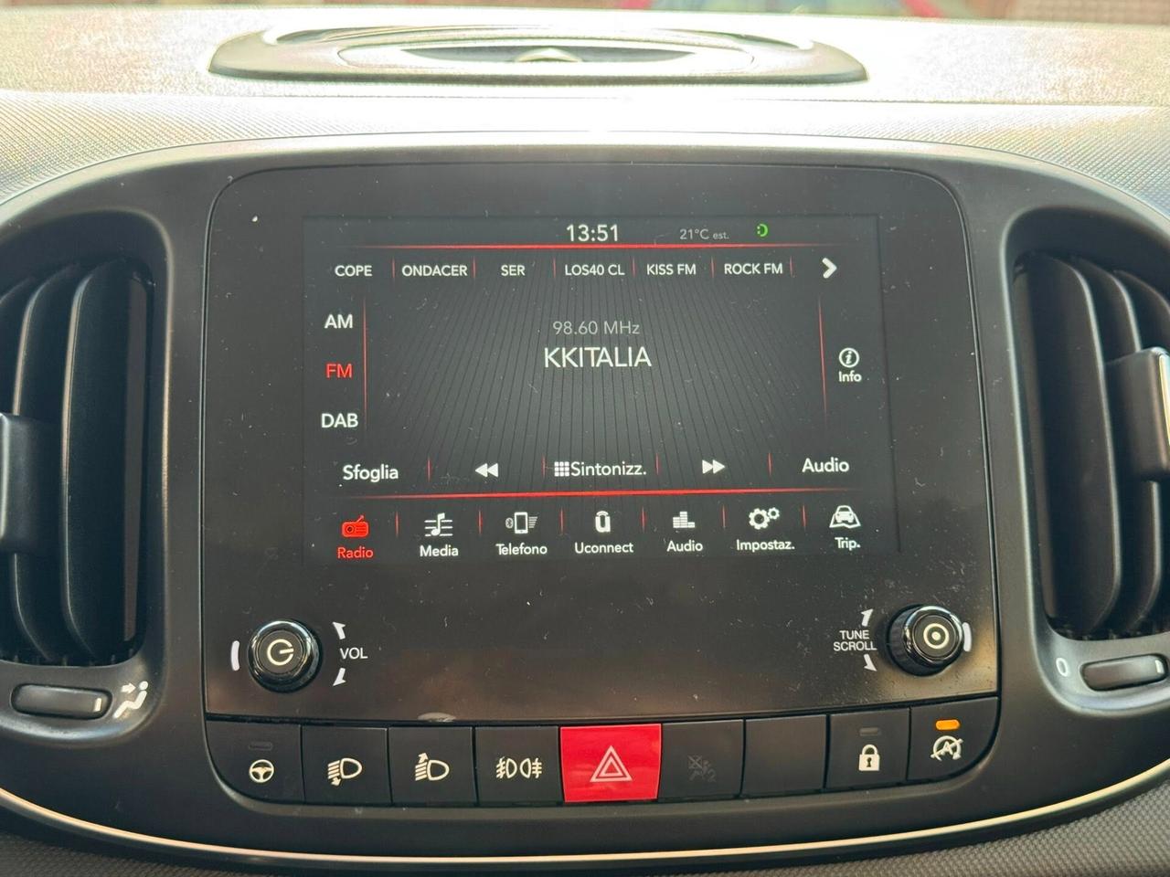 FIAT 500L CROSS 1.6 MJ 120 CV BI-COLORE NAVI+CERCHI