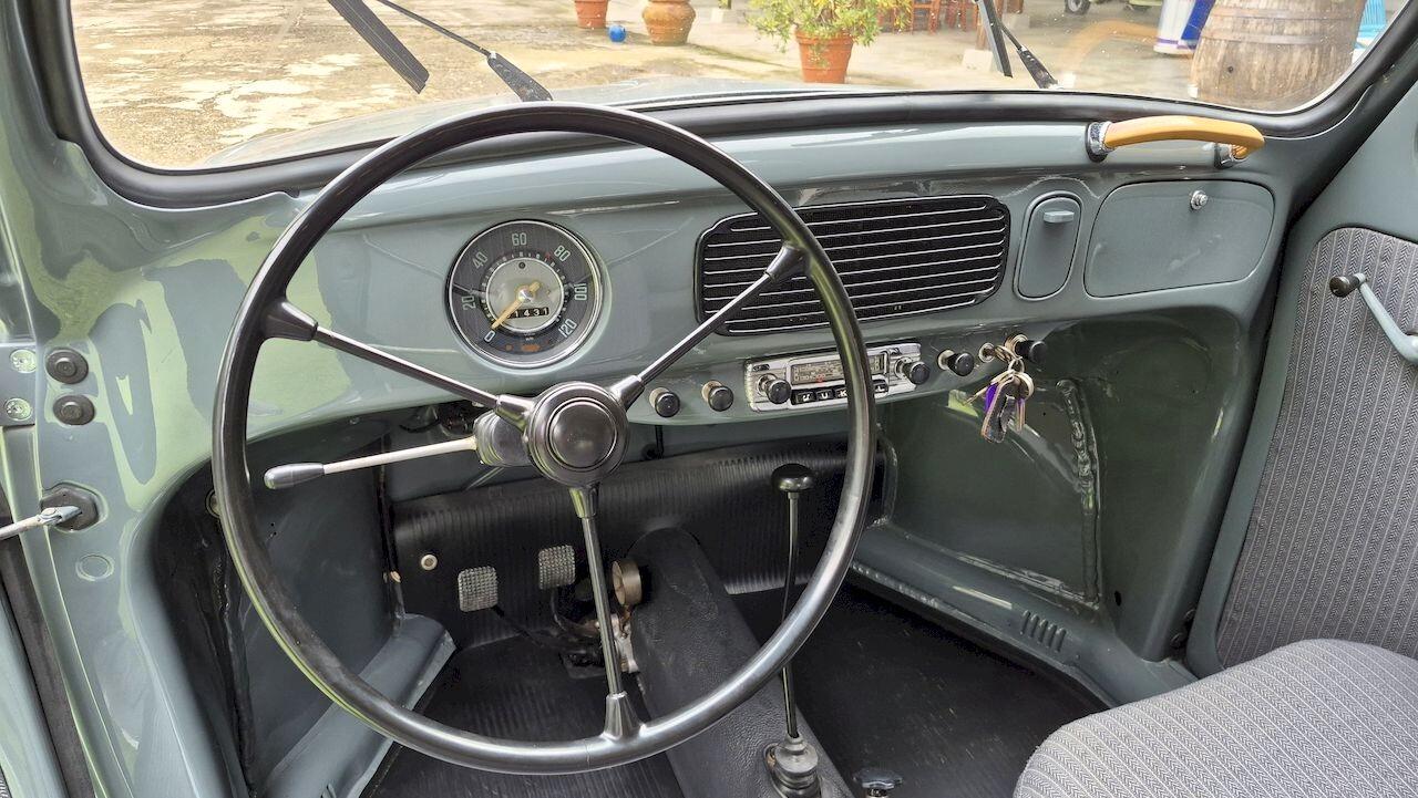 Volkswagen Maggiolino “Ovalino“ Standard Ragtop Sunroof - 1957