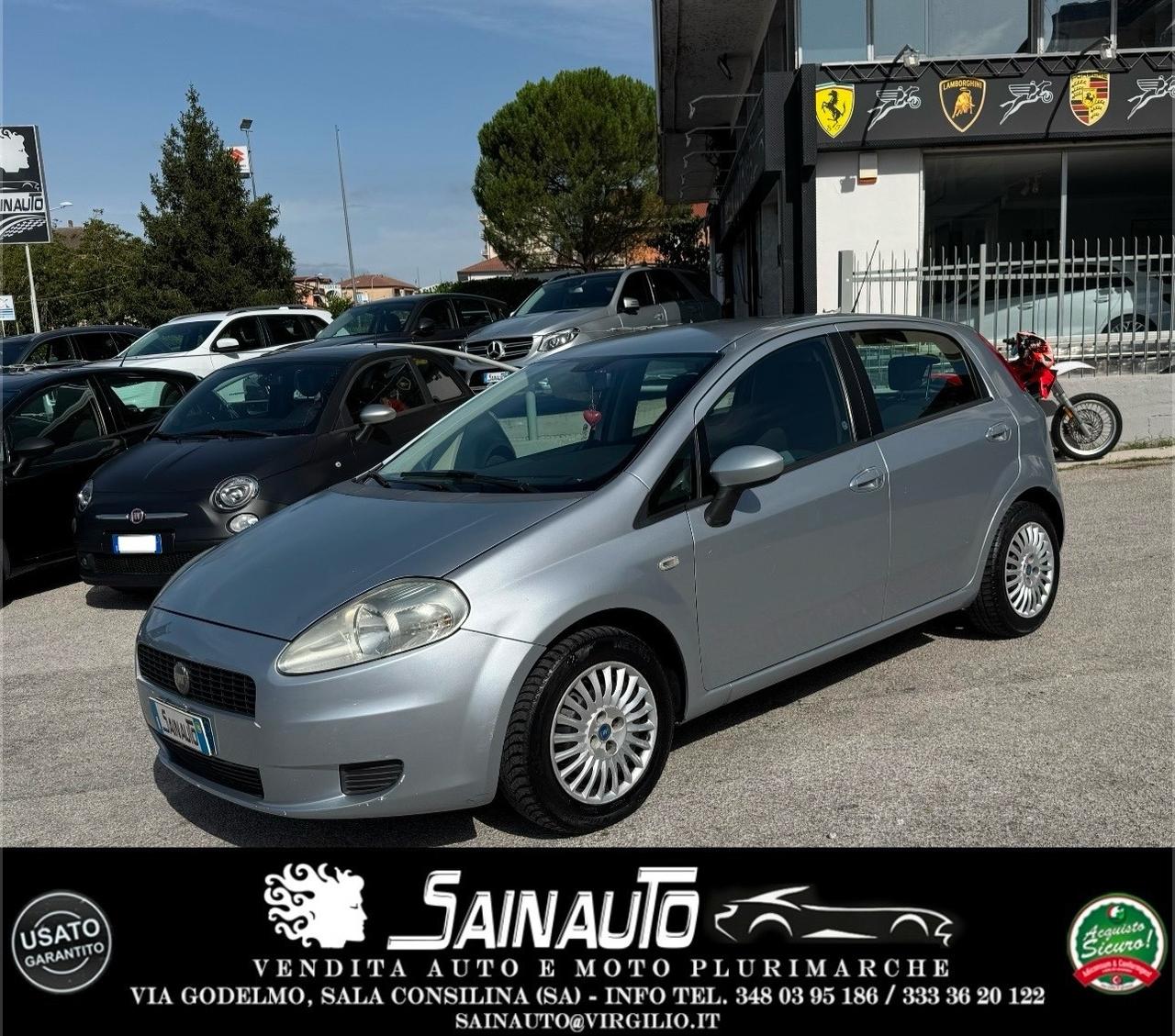 Fiat Punto 1.4 benz/gpl 95cv OK NEOPATENTATI