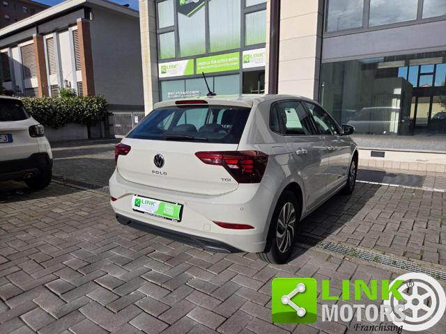 VOLKSWAGEN Polo 1.0 TGI 5p. Life GARANZIA UFFICIALE VW