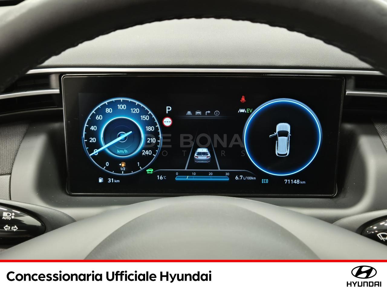 Hyundai Tucson 1.6 hev exellence 2wd auto